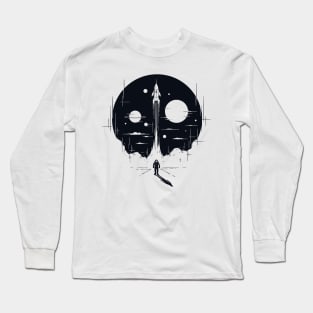 Blue Sphere Long Sleeve T-Shirt